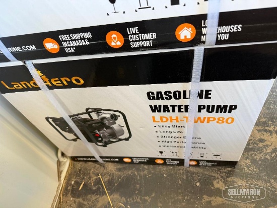 Unused 2026 LandHero LDH-TWP80 3in Semi-Trash Water Pump [YARD 1]