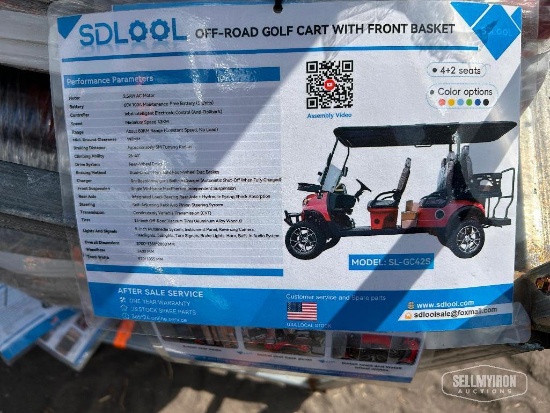 Unused 2026 SDLOOL SL-GC42S 6-Passenger Off-Road Golf Cart [YARD 1]