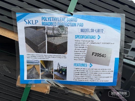 Unused 2026 SKLP SK-LJB12 (12) Roadbed Protection Pads [YARD 1]