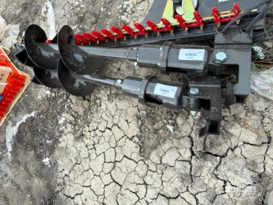 Unused 2026 VICSEC 12in Auger Excavator Attachment [YARD 1]