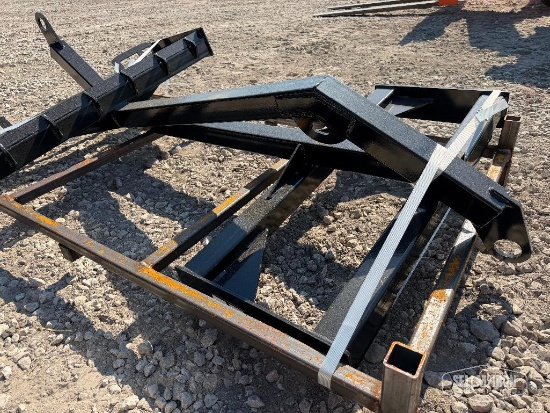 Unused 2026 GIYI GY-TB72 72in Tree Hook Skid Steer Attachment [YARD 1]