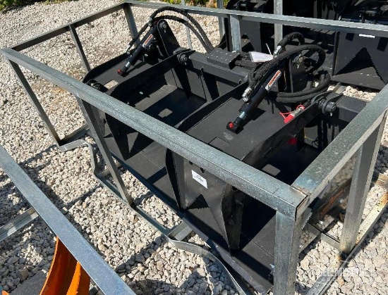 Unused 2026 LandHonor SGB-11-72W 72in Grapple Bucket Skid Steer Attachment [YARD 1]