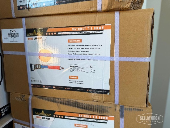 Unused 2026 LandHonor LHR-BS84 Ratchet Tie-Down Package [YARD 1]