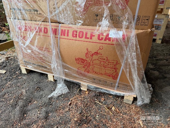 Unused 2026 MGC40 Electric Mini Golf Cart / Utility Tricycle [YARD 1]