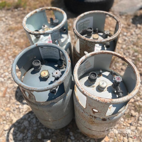 (4) Forklift Propane Bottles, all are full [YARD 3]