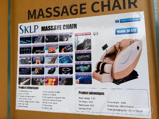 Unused 2026 SKLP SK-S13 Massage Chair [YARD 1]