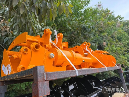Unused 2026 GIYI Qty (8) CAT 301 Mini Excavator Attachment Package [YARD 1]