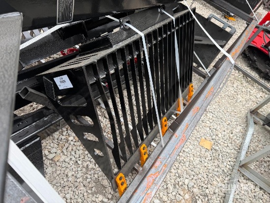 Unused 2026 GIYI GY-RB44 44in Rock / Skeleton Bucket Mini Skid Steer Attachment [YARD 1]