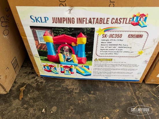 Unused 2026 SKLP SK-JIC350 Inflatable Bouncy Castle [YARD 1]
