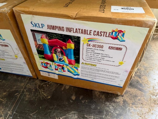Unused 2026 SKLP SK-JIC350 Inflatable Bouncy Castle [YARD 1]