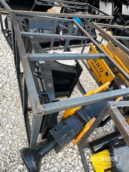 Unused 2026 Mower King SSEFGC175 77 in Flail Mower Skid Steer Attachment [YARD 1]