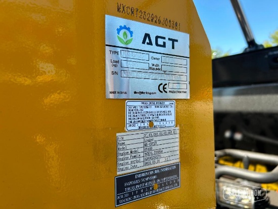 Unused 2026 AGT MX-CRT23 Mini Track Skid Steer Loader [YARD 1]