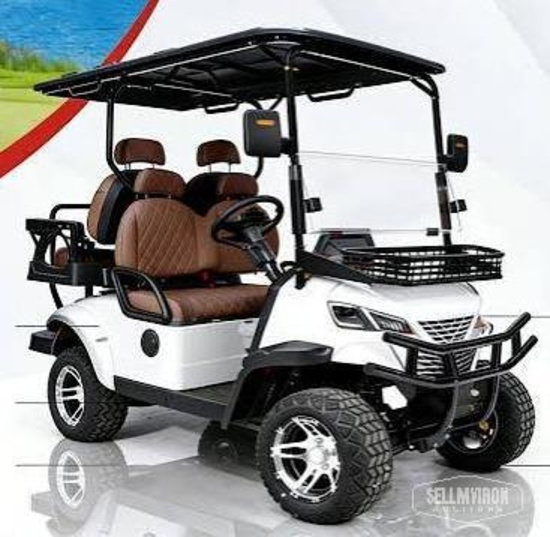 Unused 2026 Sdlanch SDLC80 4-Passenger Golf Cart [YARD 1]