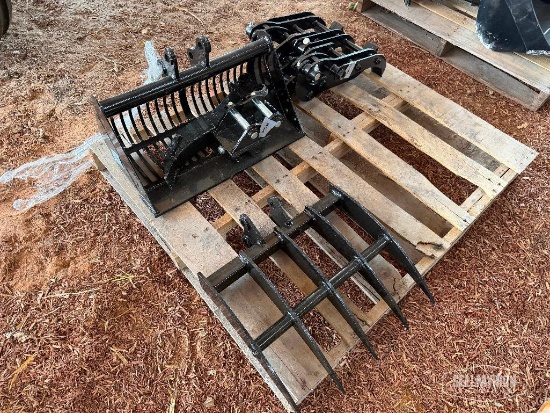 Unused 2026 VICSEC Qty (6) Mini Excavator Attachment Package [YARD 1]