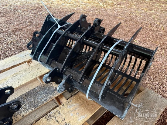 Unused 2026 VICSEC Qty (3) Mini Excavator Attachment Package [YARD 1]