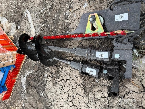 Unused 2026 VICSEC 12in Auger Excavator Attachment [YARD 1]