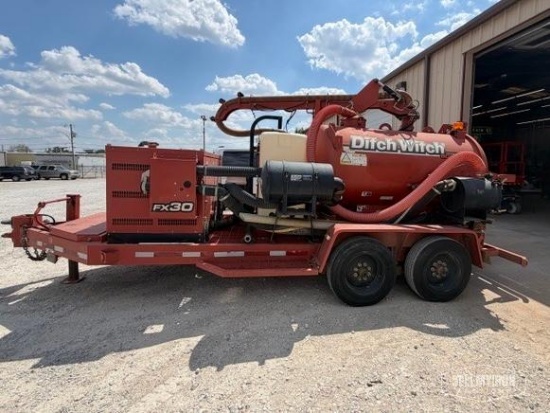 2013 Ditch Witch FX30 T/A Vacuum Excavator Trailer [YARD 3]