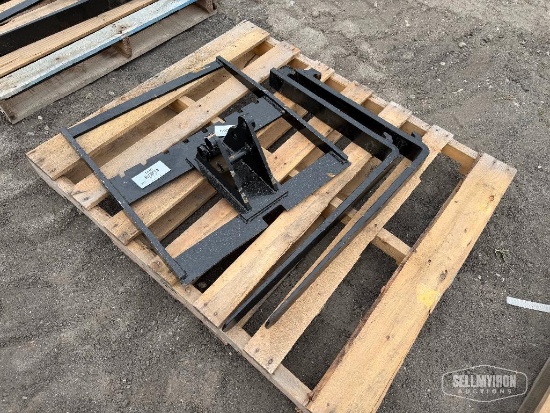 Unused 2026 GIYI Fork Excavator Attachment [YARD 1]