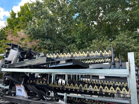 Unused 2026 Wolverine SBM-12-72W 72in Sickle Bar Mower Skid Steer Attachment [YARD 1]