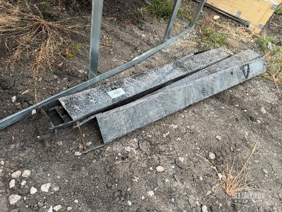 (2) Unused 2026 VICSEC Forklift Fork Extensions [YARD 1]