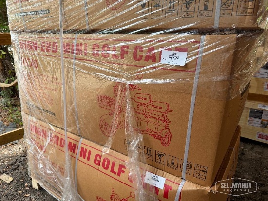 Unused 2026 MGC40 Electric Mini Golf Cart / Utility Tricycle [YARD 1]