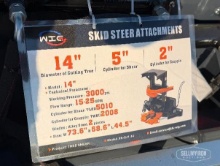 Unused 2026 WIG XN-SJ01-14 Tree Shear Skid Steer Attachment [YARD 1]