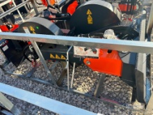 Unused 2026 WIG XN-QC01-08 Stump Grinder Skid Steer Attachment [YARD 1]