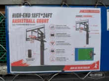 Unused 2026 SDLanch SDLBBS800 In-Ground Basketball Hoop [YARD 1]