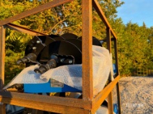 Unused 2026 AGT SSECAG-Y Auger Skid Steer Attachment w/ (3) Bits [YARD 1]