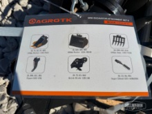 Unused 2026 AGT 12EX-SET6 6-Piece Mini Excavator Attachment Set [YARD 1]