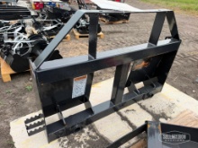 Unused 2026 LandHonor Frame with Bale Spear Holes Skid Steer Attachment [YARD 1]