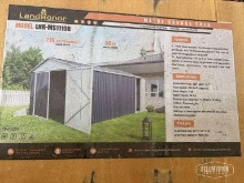 Unused 2026 LandHonor LHR-MS1119B 11ft x 19ft Metal Garage Shed [YARD 1]