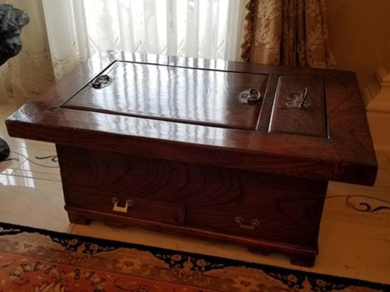 ANTIQUE JAPANESE HIBACHI - CIRCA 1850'S