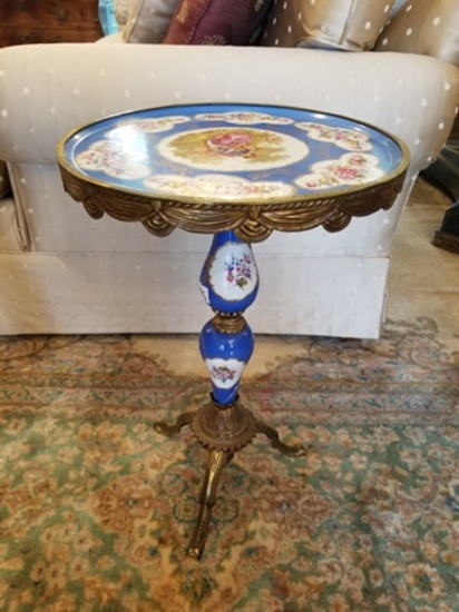 SEVRES PORCELAIN OCCASIONAL TABLE
