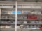 4 Shelves of used parts