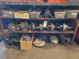 3 shelves of used parts