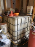 Waste oil container and drain pans