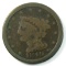 1849 U.S. Braided Hair Half Cent