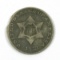 1853 U.S. Three -Cent Silver