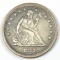 1877-S Seated Liberty Quarter Dollar