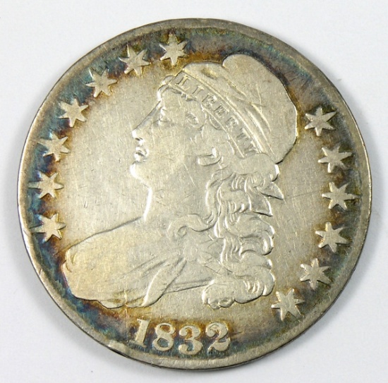 1832 Capped Bust Fifty-Cent. Large Letters
