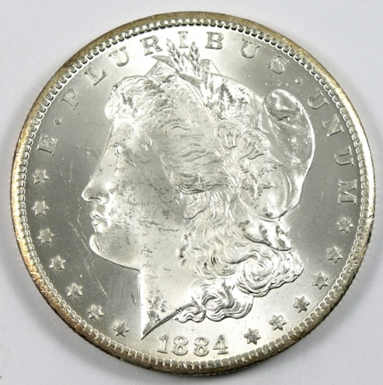 1884-CC Morgan Silver Dollar