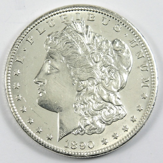1890-CC Morgan Silver Dollar