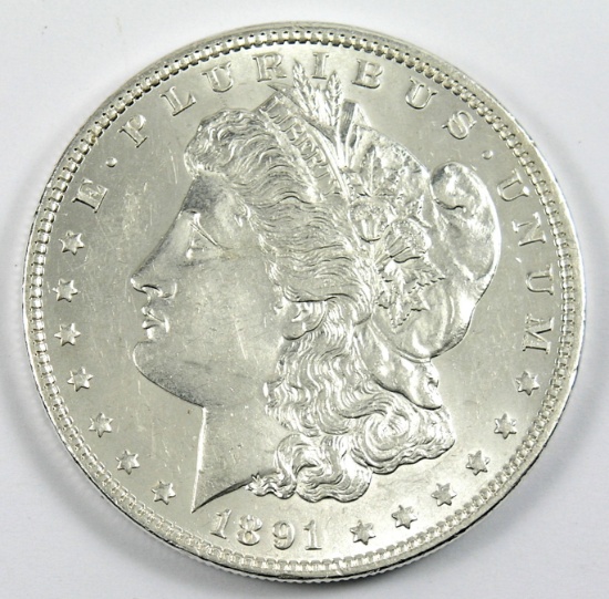 1891 Morgan Silver Dollar