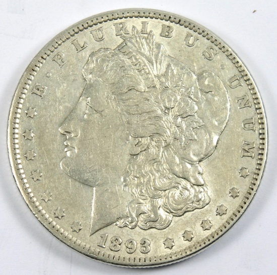 1893 Morgan Silver Dollar