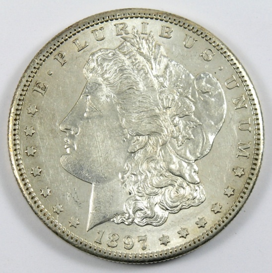 1897-S Morgan Silver Dollar