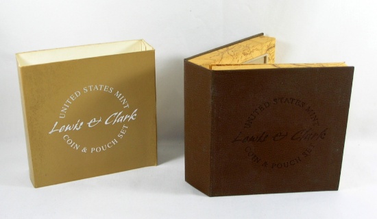 2004-P Lewis/Clark Silver Dollar Pr./Pouch Set