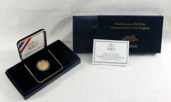 2006-S $5 U.S. GOLD San Francisco Old Mint Commemorative