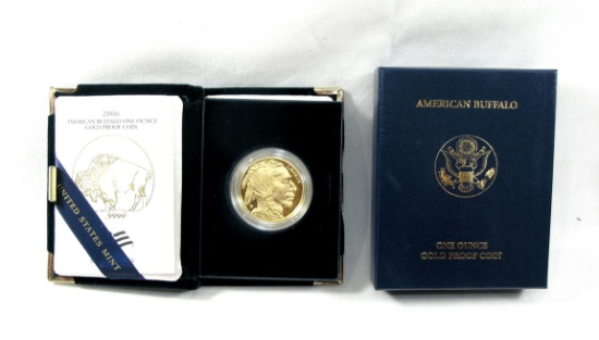 2006-W $50 GOLD Buffalo Proof  1 Oz with Box