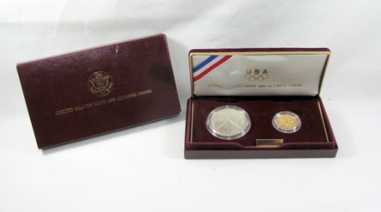 1988-D U.S. Olympic Set (1 Silver $-1 $5 Gold)